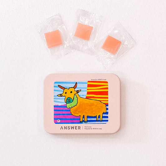 上戸 一輝 × 大阪エース　限定缶入り 紙せっけん  ローズ【ハーフサイズ】 20枚入